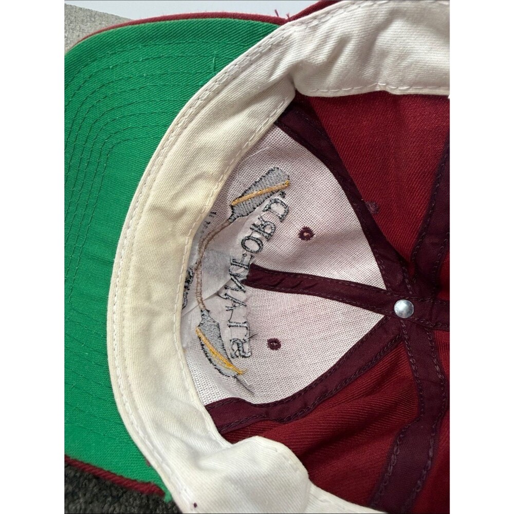 Stanford Crew Hat Embroidered Red Cap The Game Vintage College - Picture 7 of 9